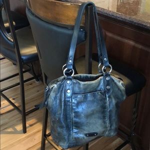Distressed FRYE Shoulder Bag